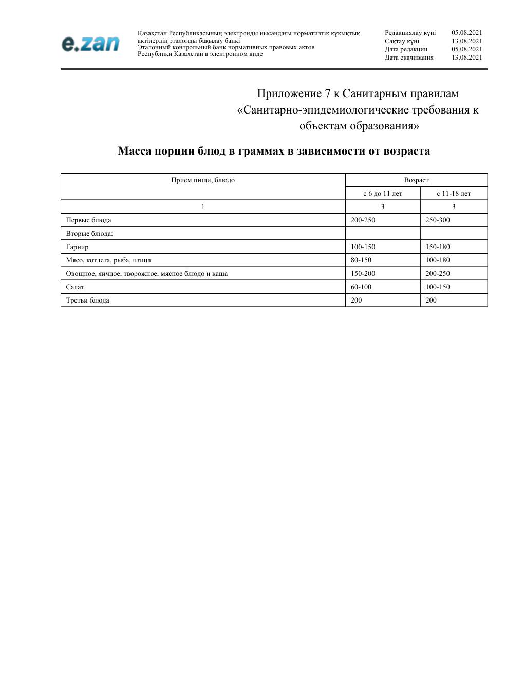 Санитарные требования, страница 56